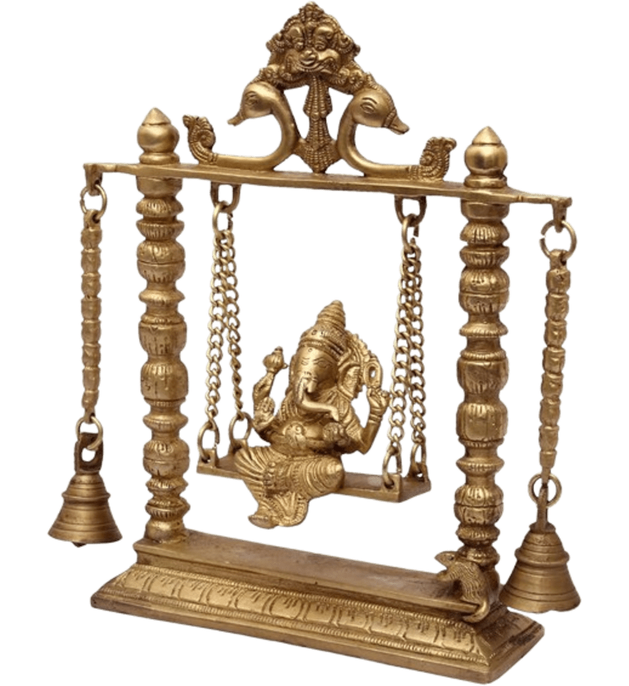 Brass Oonjal Vinayagar