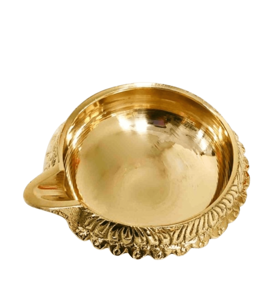 Golden Plated Vilakku