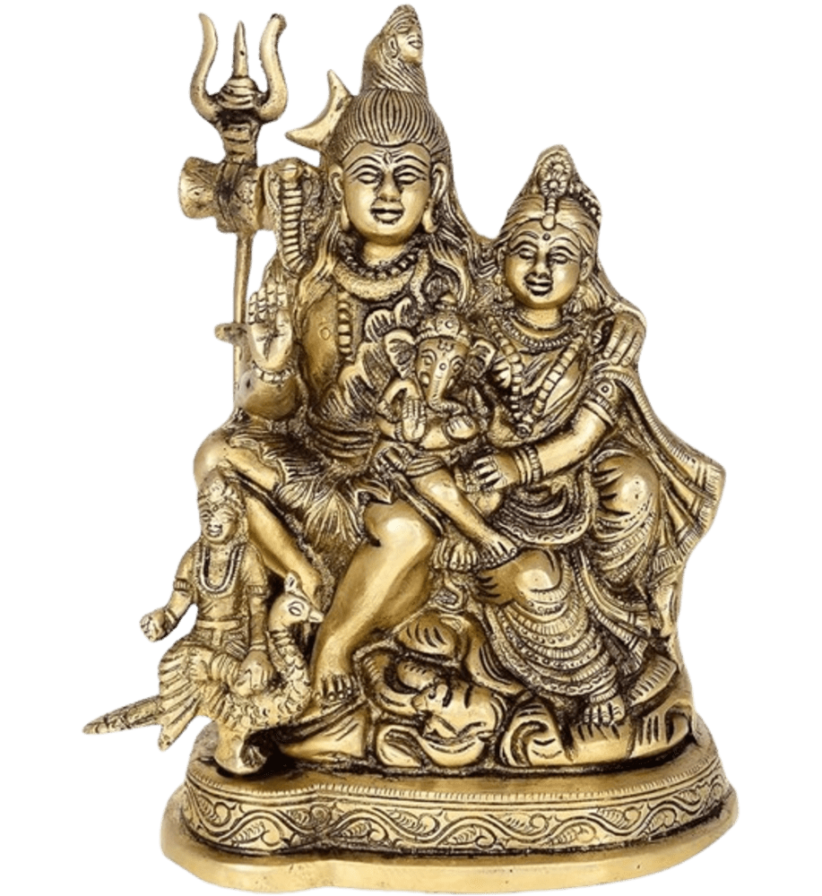  Sivan Paravathi Statue